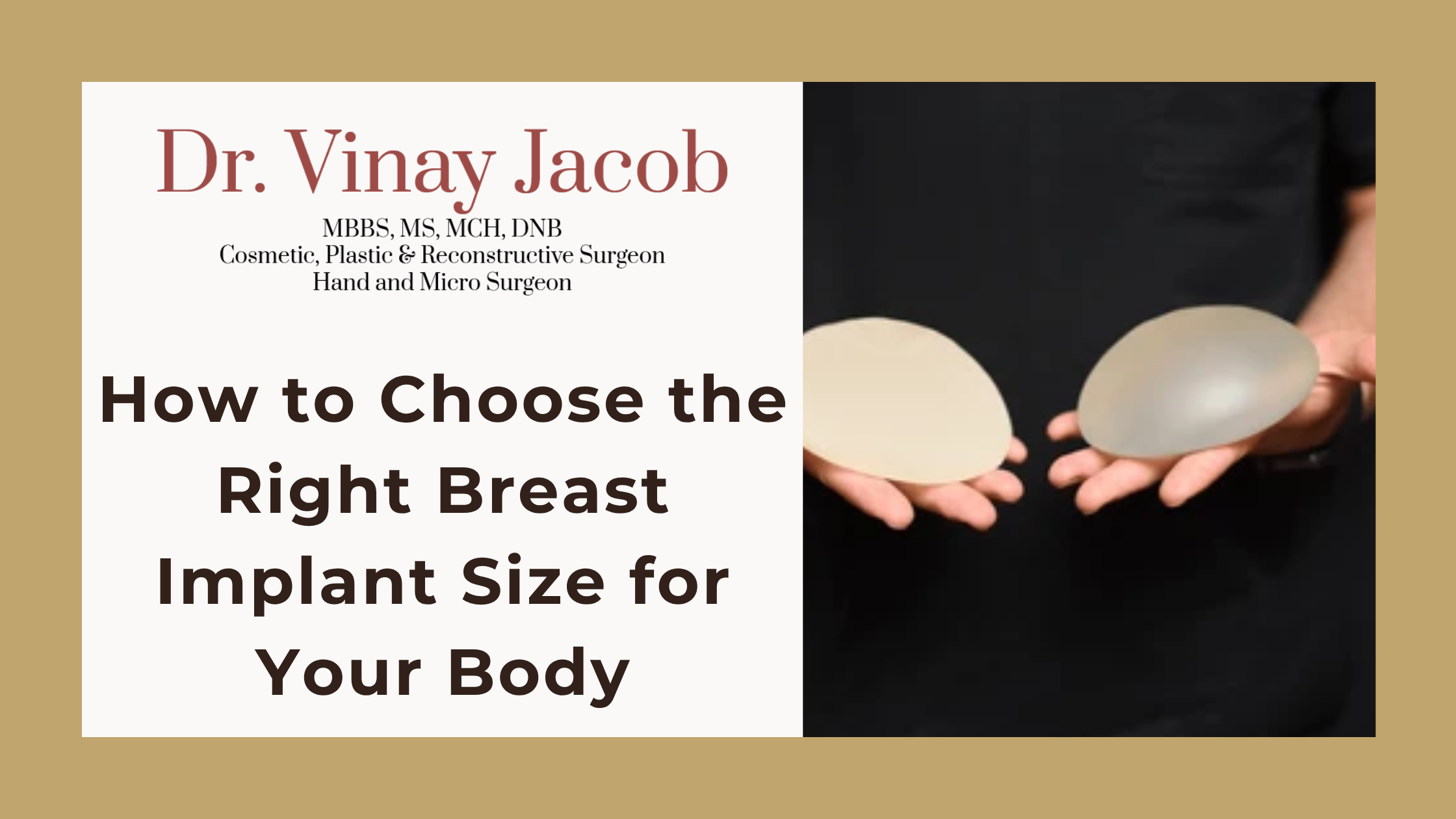 How to Choose the Right Breast Implant Size for Your Body